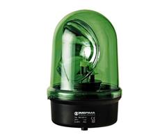 883.200.68 Werma  Rotating Beacon 883 230vAC 3:GREEN IP65 w/Halogen bulb G 6.35 35 W